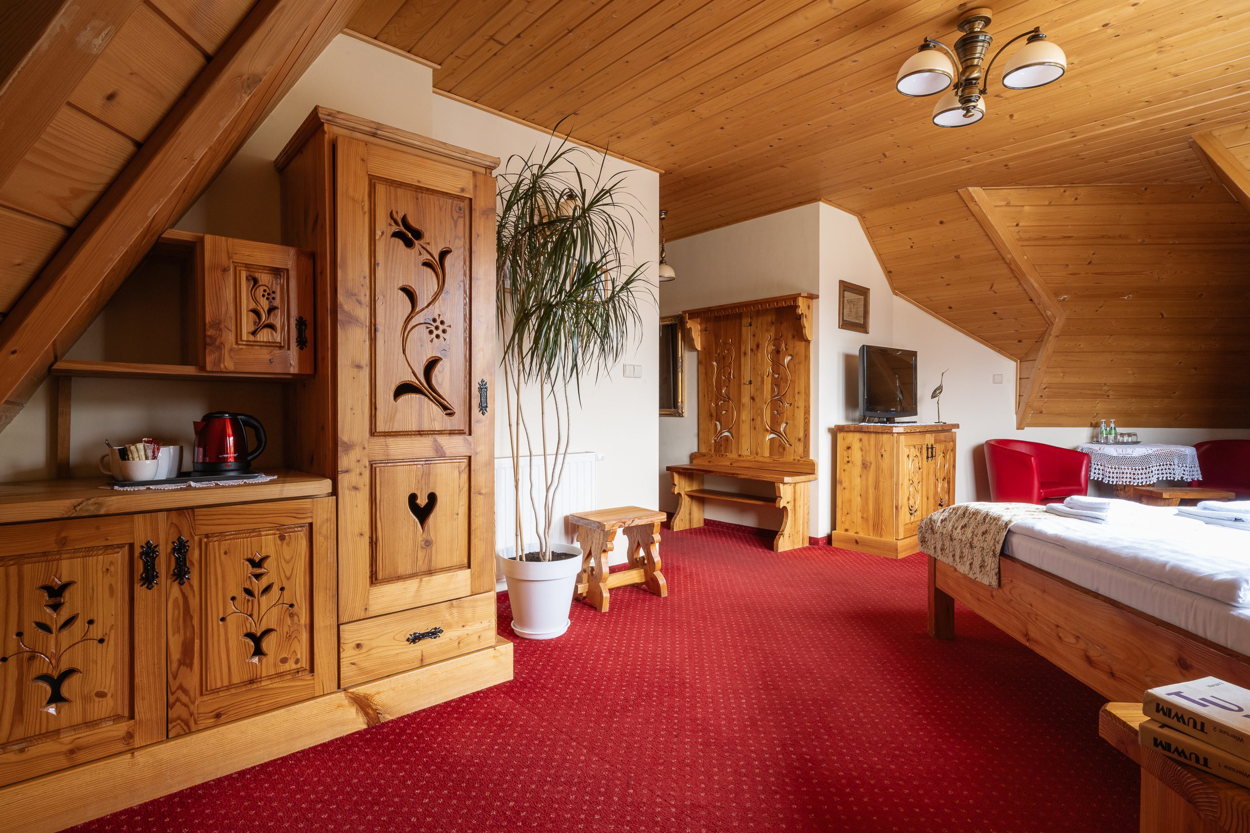 Pokój rodzinny z widokiem na góry